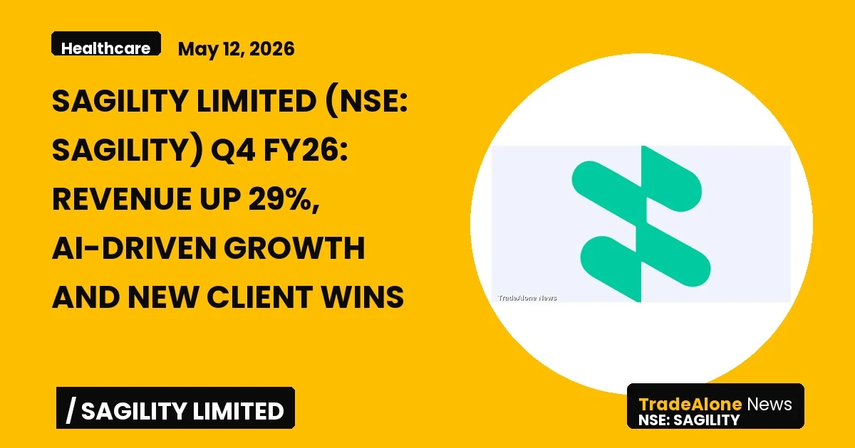 Sagility Limited NSE Sagility Q4 FY26 Results