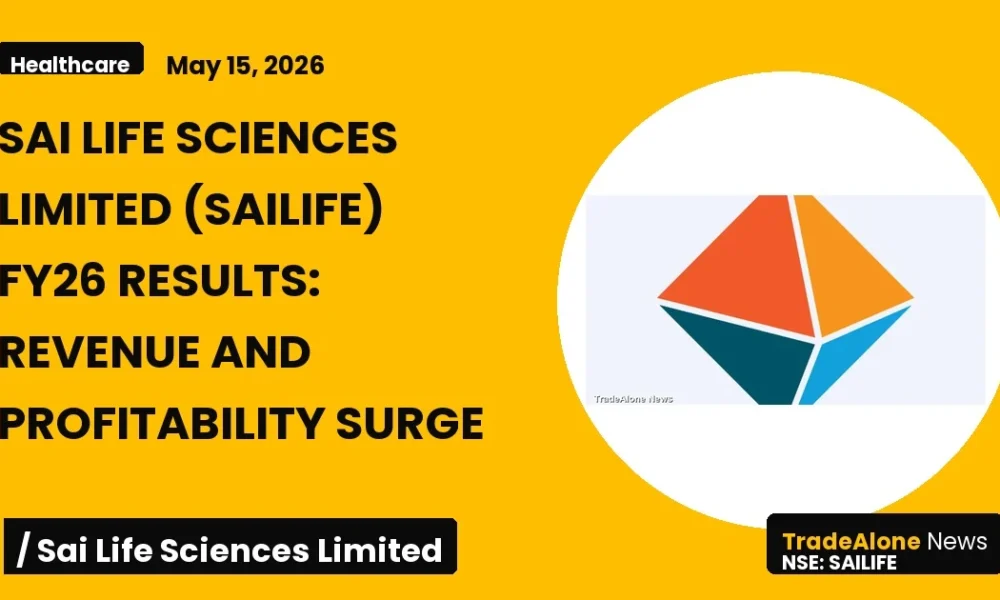 Sai Life Sciences Limited Sailife FY26 Results