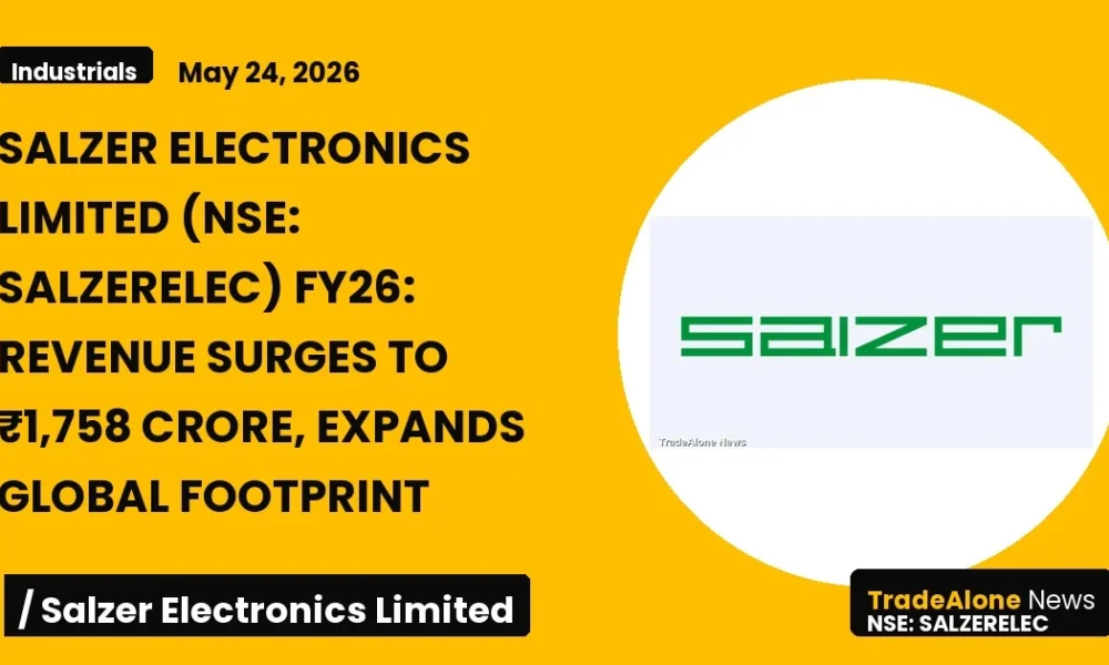 Salzer Electronics Limited FY26 Results: Revenue ₹1,758 Crore