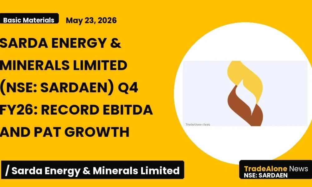 Sarda Energy & Minerals Limited NSE Sardaen Q4 FY26 Results