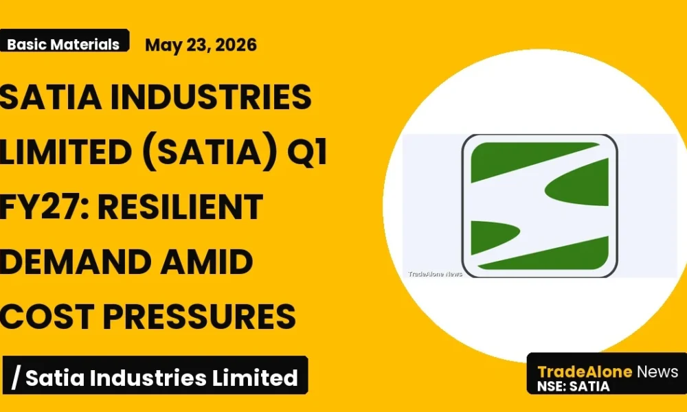 Satia Industries Limited SATIA Q1 FY27 Results