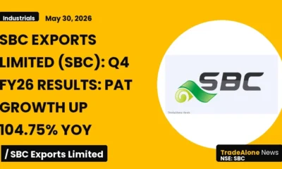 Sbc Exports Limited Q4 FY26 Results: PAT Growth Up 104.75% Yoy