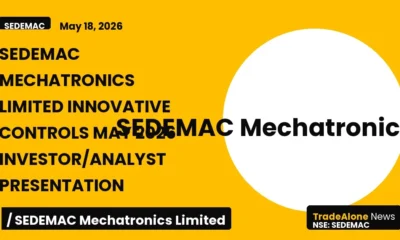 Sedemac Mechatronics Limited Innovative Controls May 2026