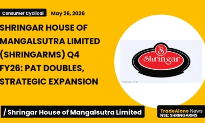 Shringar House of Mangalsutra Limited Shringarms Q4 FY26 Results
