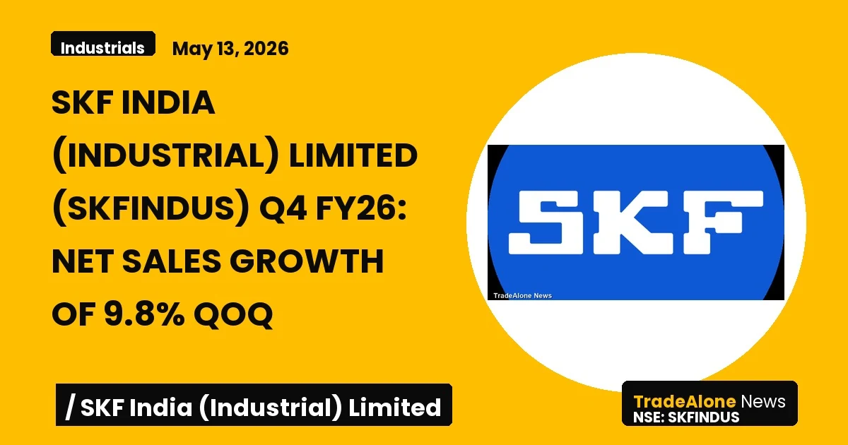 Skf India (industrial) Limited (skfindus) Q4 FY26 Results