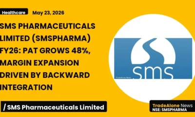 Sms Pharmaceuticals Limited FY26 Results: PAT Up 48%, Margin Expansion