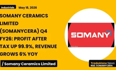 Somany Ceramics Limited Q4 FY26 Results: PAT Up 99.9%, Revenue Grows 6% Yoy
