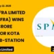 Spml Infra Limited Spmlinfra ₹165.4 Crore Kota Grid Sub-station