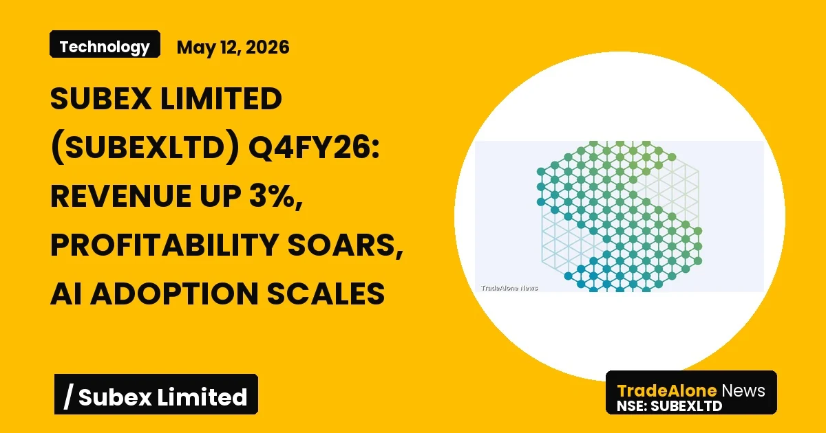 Subex Limited Subexltd Q4fy26 Results