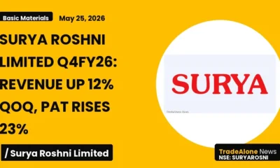 Surya Roshni Limited Suryarosni Q4fy26 Results
