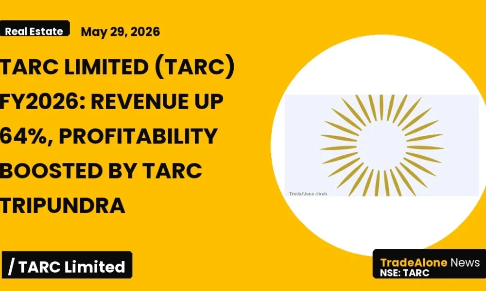 Tarc Limited Fy2026 Results: Revenue Up 64%, Profitability Boosted by TARC Tripundra