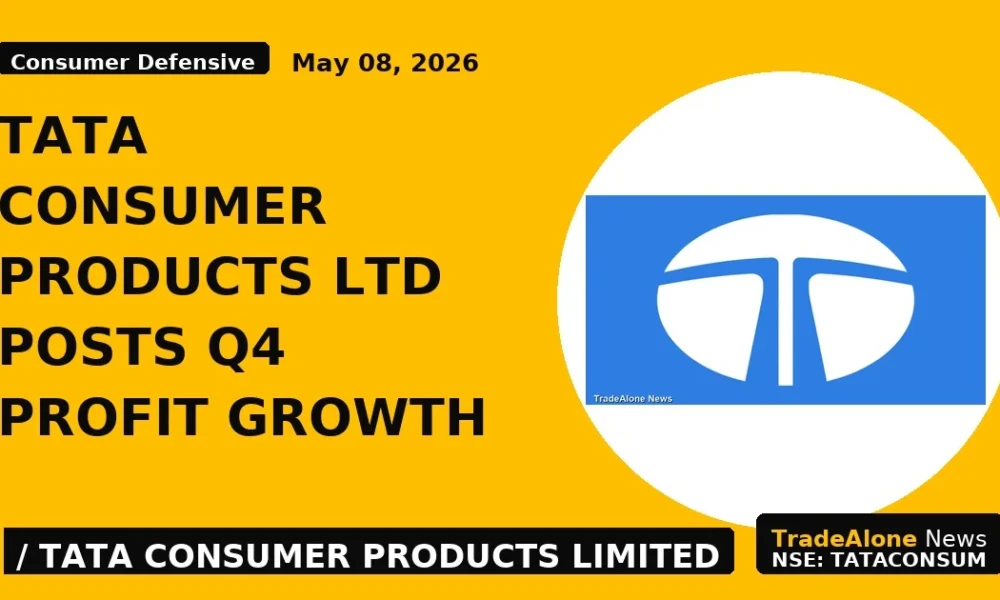 Tata Consumer Products Ltd Posts Q4 Profit Growth - TradeAlone