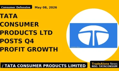 Tata Consumer Products Ltd Posts Q4 Profit Growth - TradeAlone
