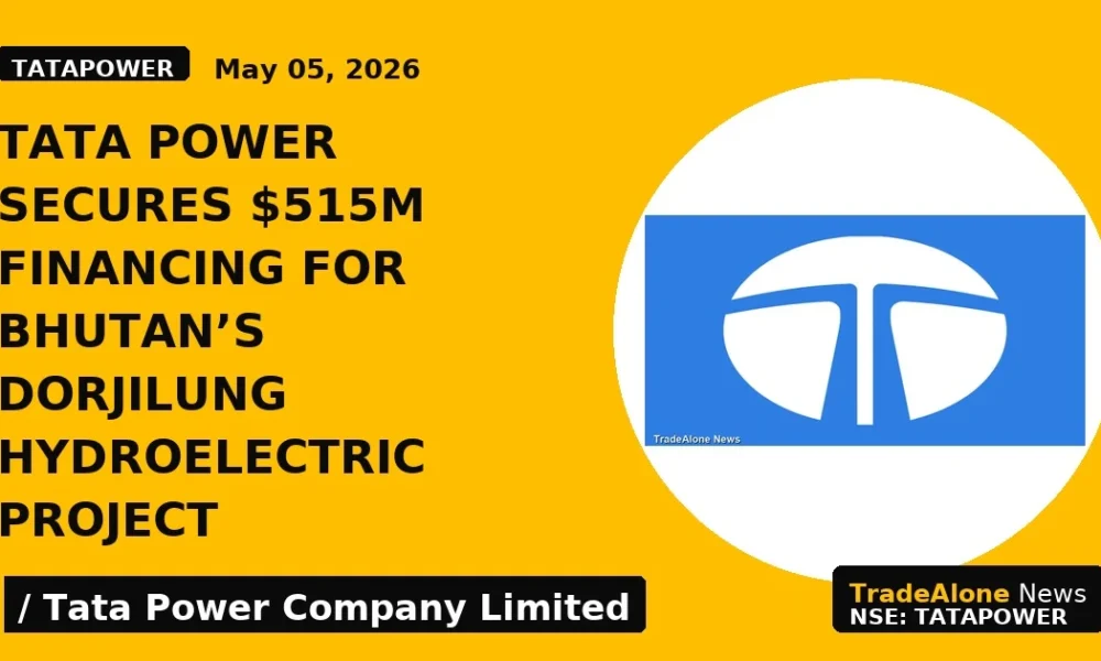 Tata Power Secures $515m Financing for Bhutan's Dorjilung Hydroelectric Project - TradeAlone