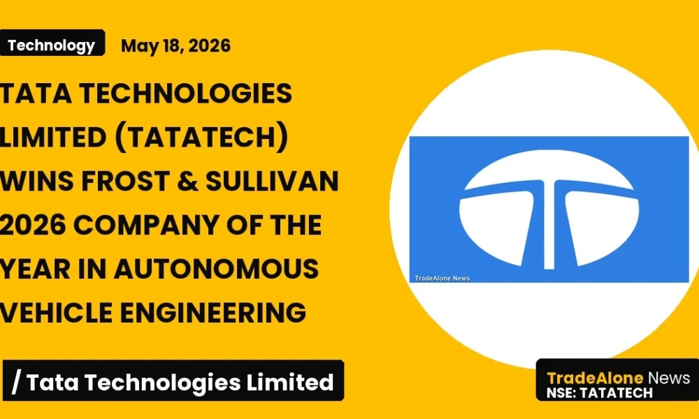 Tata Technologies Limited Tatatech 2026 Company of the Year