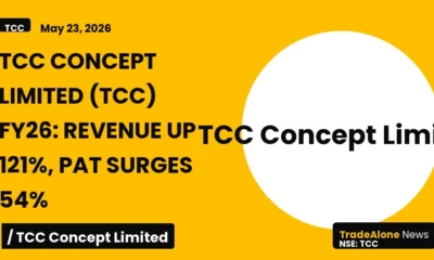 Tcc Concept Limited FY26 Results: Revenue Up 121%, PAT Surges 54%