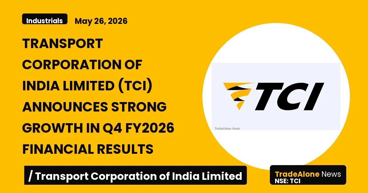 Transport Corporation of India Limited TCI Q4 Fy2026 Results