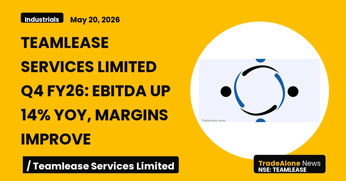 Teamlease Services Limited Teamlease Q4 FY26 Results