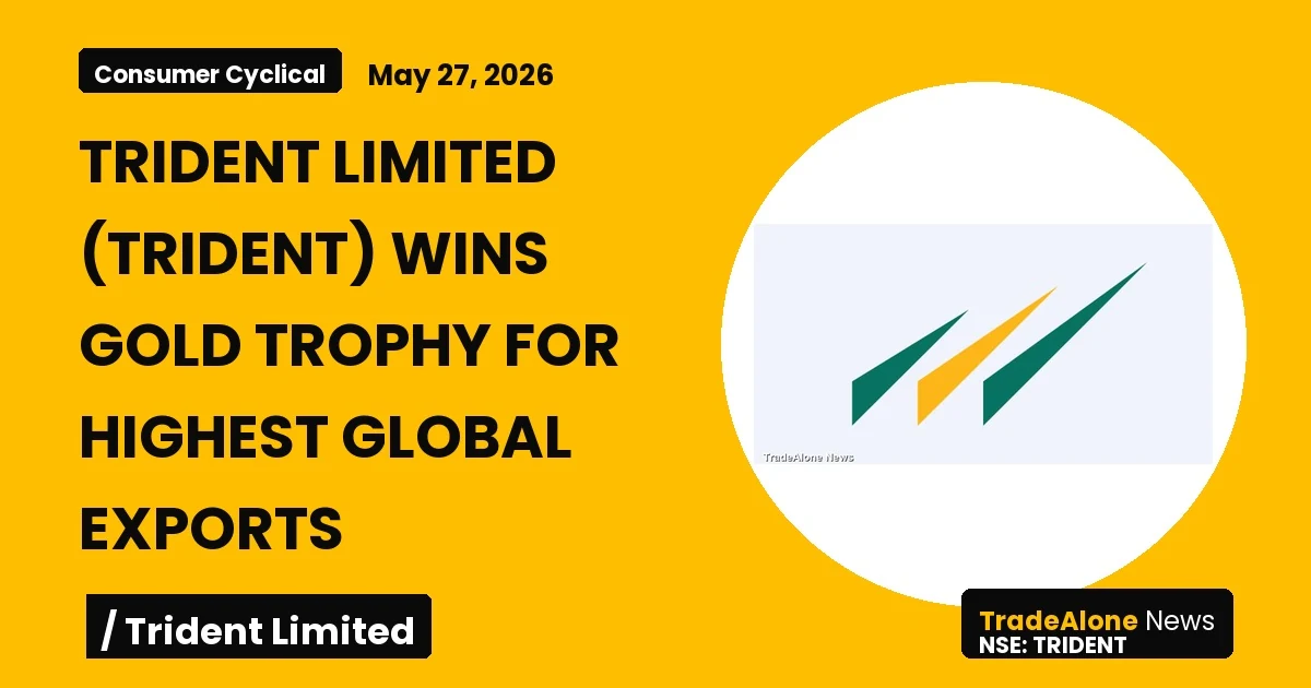 Trident Limited Trident Gold Trophy Exports