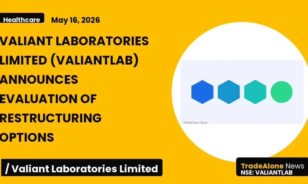 Valiant Laboratories Limited Valiantlab Restructuring Options