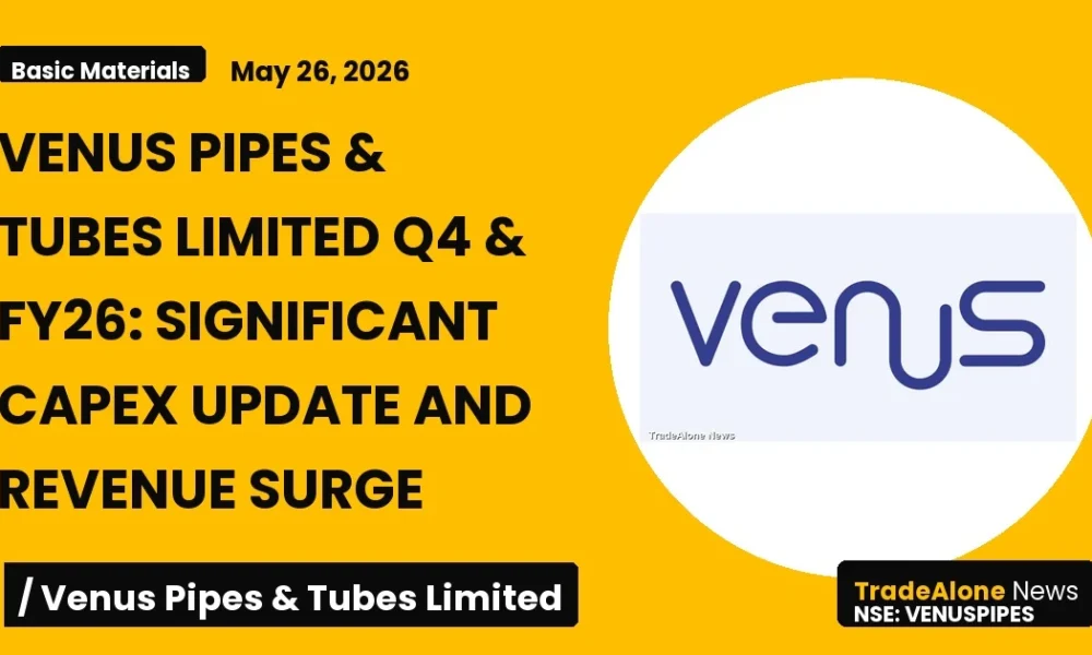 Venus Pipes & Tubes Limited NSE Venuspipes Q4 FY26 Results