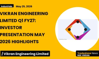 Vikran Engineering Limited Vikran Investor Presentation May 2026
