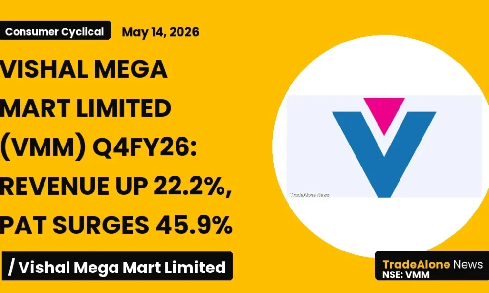 Vishal Mega Mart Limited VMM Q4fy26 Results