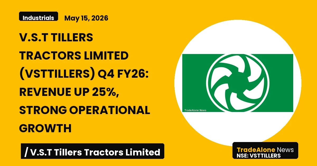 V.s.t Tillers Tractors Limited Vsttillers Q4 FY26 Results