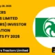 V.s.t Tillers Tractors Limited Vsttillers FY26 Results