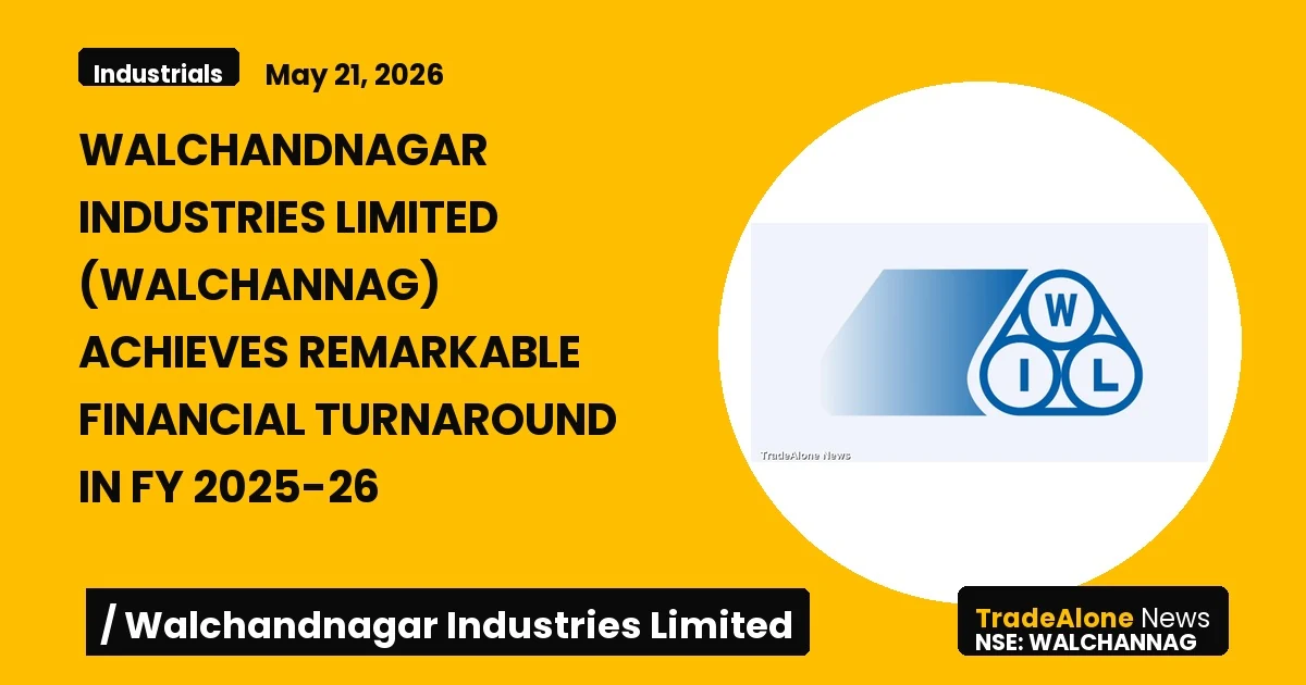Walchandnagar Industries Limited Walchannag FY26 Results