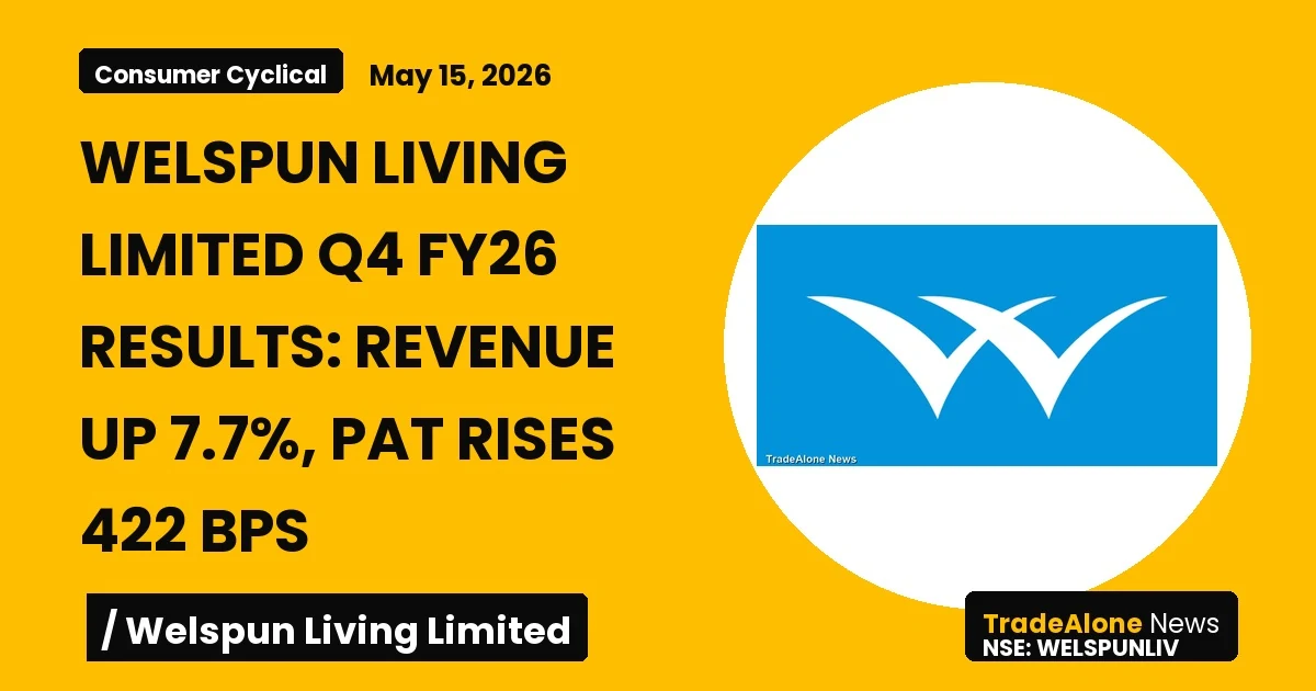 Welspun Living Limited Welspunliv Q4 FY26 Results