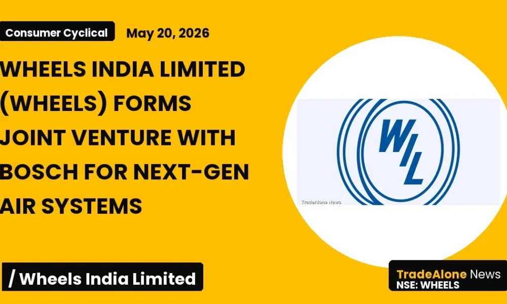 Wheels India Limited Wheels Joint Venture with Bosch
