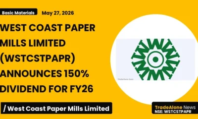 West Coast Paper Mills Limited Wstcstpapr Q4 FY26 Results: 150% Dividend