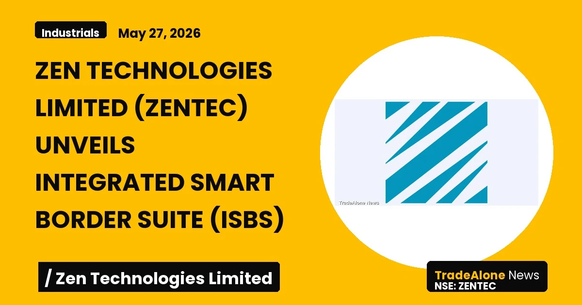 Zen Technologies Limited Zentec ISBS Launch