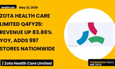 Zota Health Care Limited ZOTA Q4fy26 Results: Revenue Up 83.86% Yoy