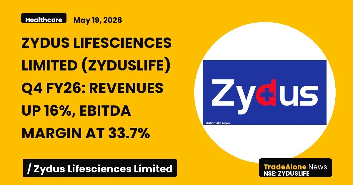 Zydus Lifesciences Limited Q4 FY26 Results