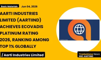 Aarti Industries Limited Aartiind Ecovadis Platinum Rating 2026