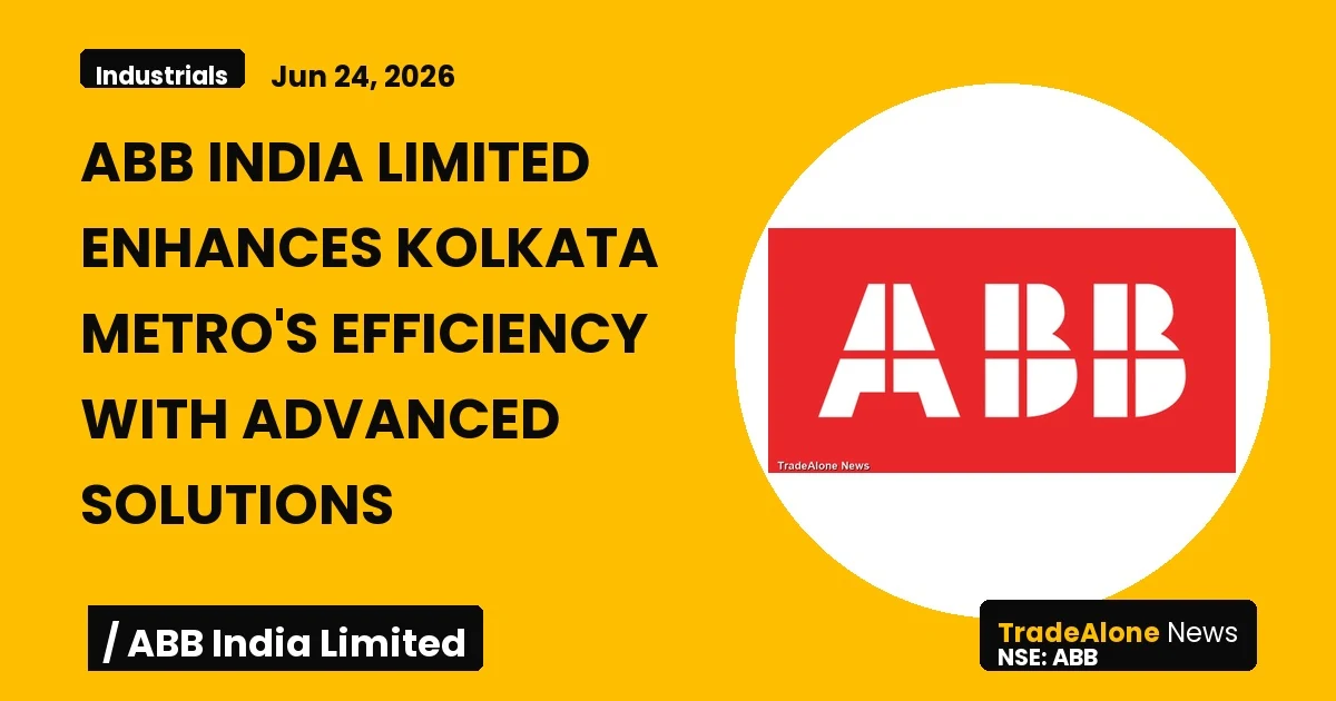Abb India Limited ABB Q2 FY26 Electrification Solutions