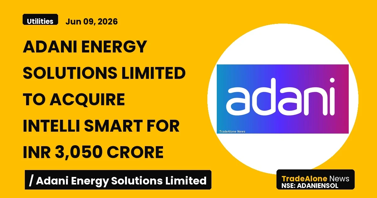 Adani Energy Solutions Limited Adaniensol Acquisition Intelli Smart