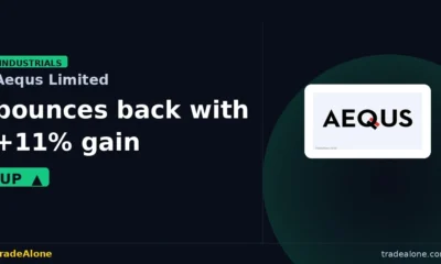 Aequs Limited AEQUS bounces back