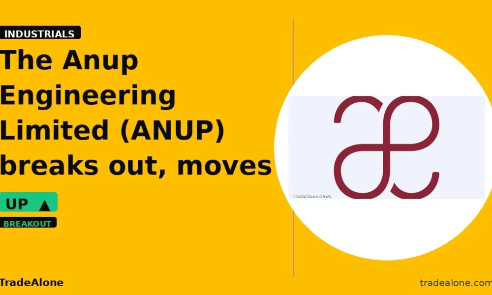 The Anup Engineering Limited ANUP breaks out