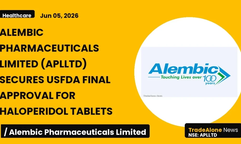 Alembic Pharmaceuticals Limited Aplltd USFDA Approval Haloperidol Tablets