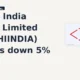 Asahi India Glass Limited ASAHIINDIA moves down 5%