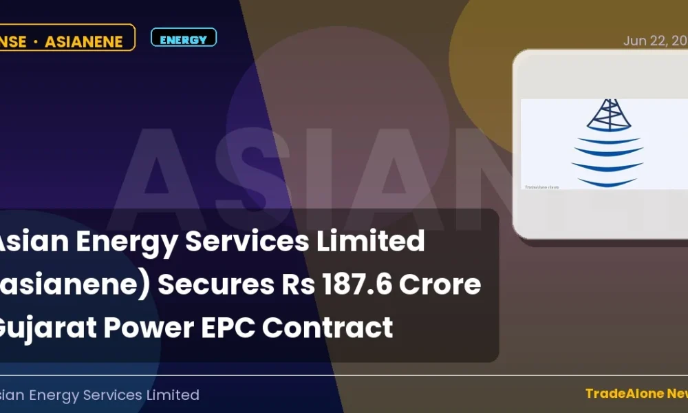 Asian Energy Services Limited Asianene Secures Rs 187.6 Crore EPC Contract