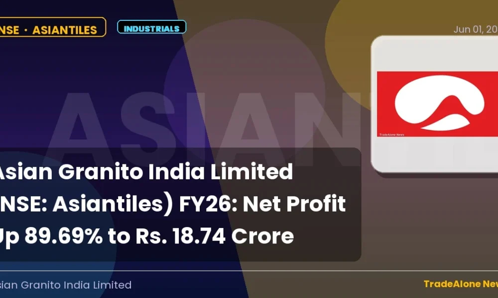 Asian Granito India Limited NSE Asiantiles FY26 Results