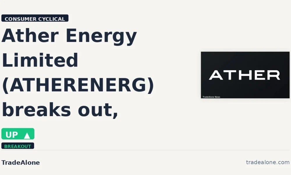 Ather Energy Limited ATHERENERG breakout