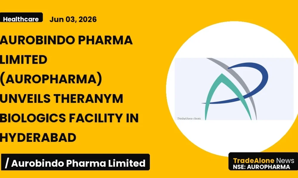 Aurobindo Pharma Limited Auropharma June 2026 Biologics Facility