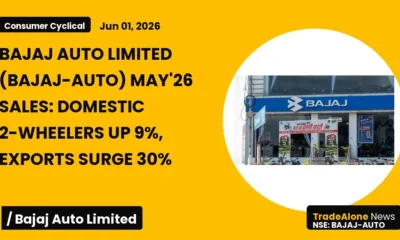 Bajaj Auto Limited Bajaj-auto May'26 Sales