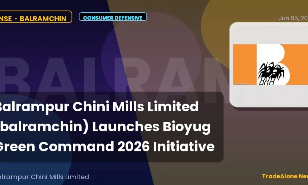 Balrampur Chini Mills Limited Balramchin Bioyug Green Command 2026