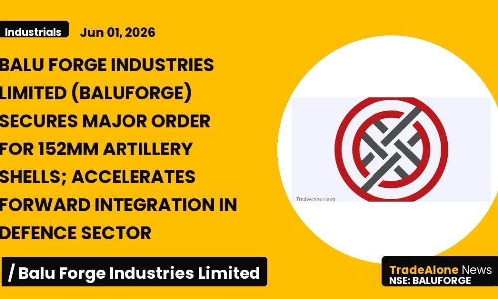 Balu Forge Industries Limited Baluforge Major Order June 2026